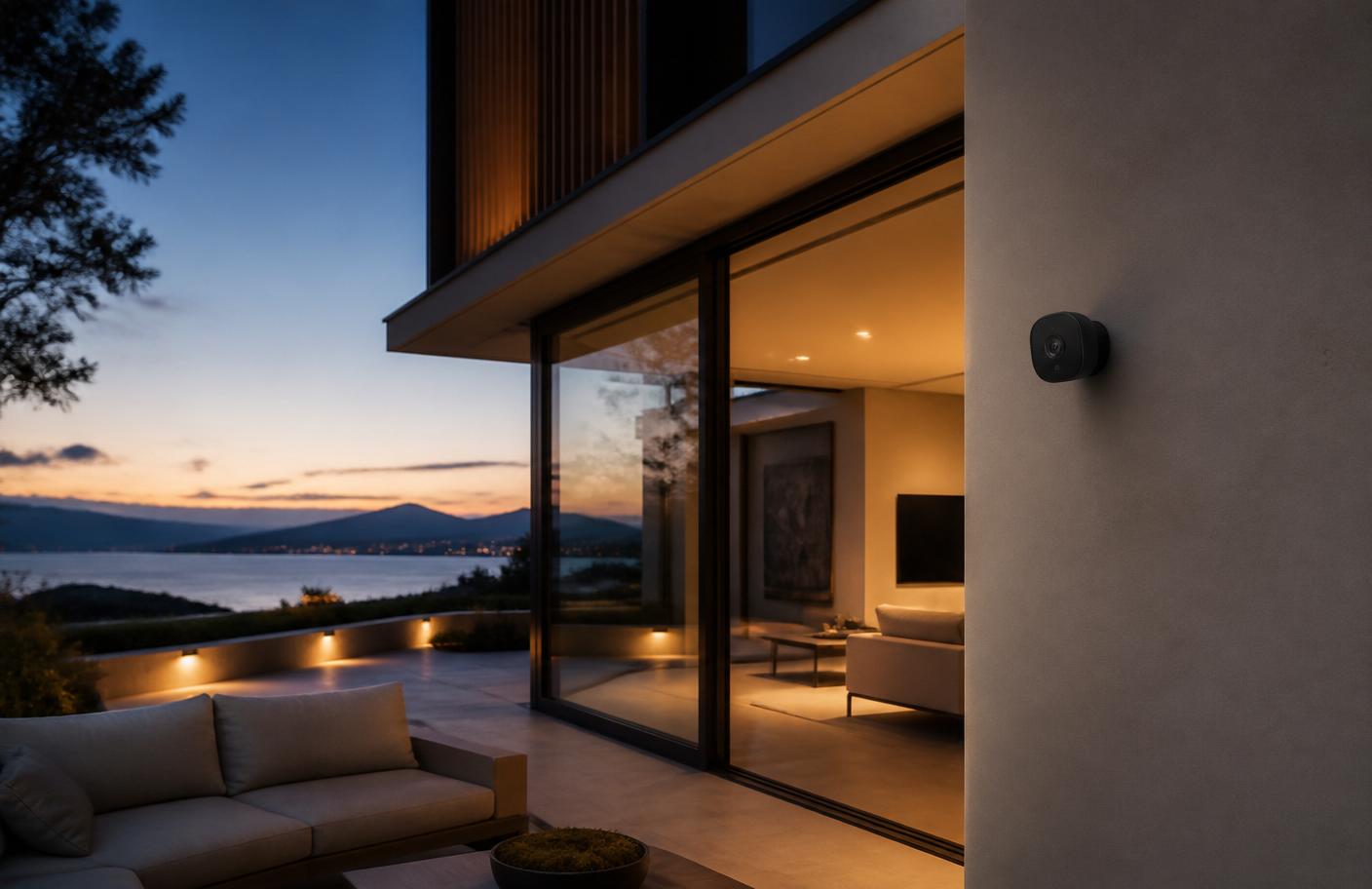 Apex Core mounted on a modern home exterior